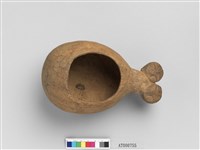 藏品(人頭紋刻飾木瓢)的圖片